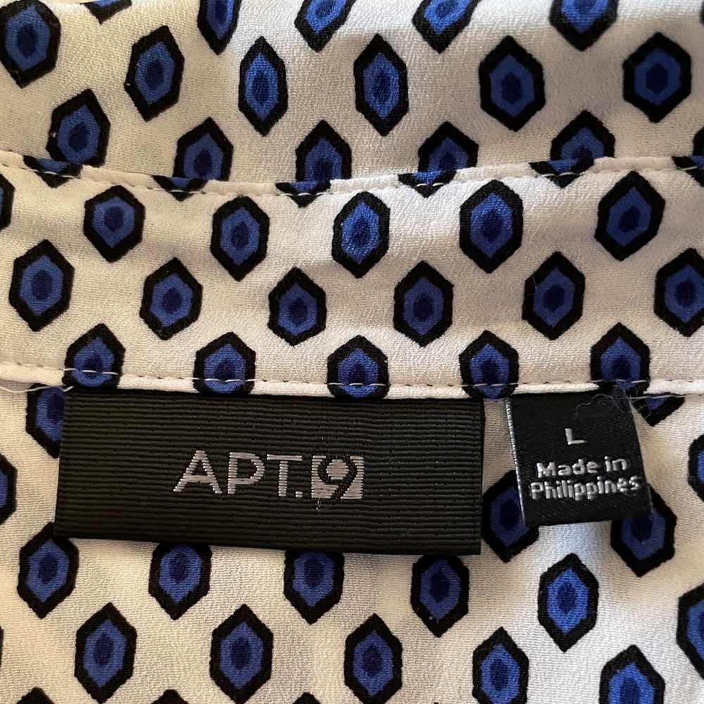 Apt. 9 Long Sleeve Women’s Button-Up Shirt L - Picture 3 of 7